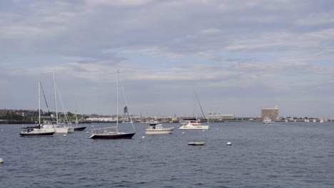 sail-boats-in-Boston-harbor