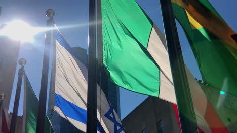 banderas internacionales de todo el mundo