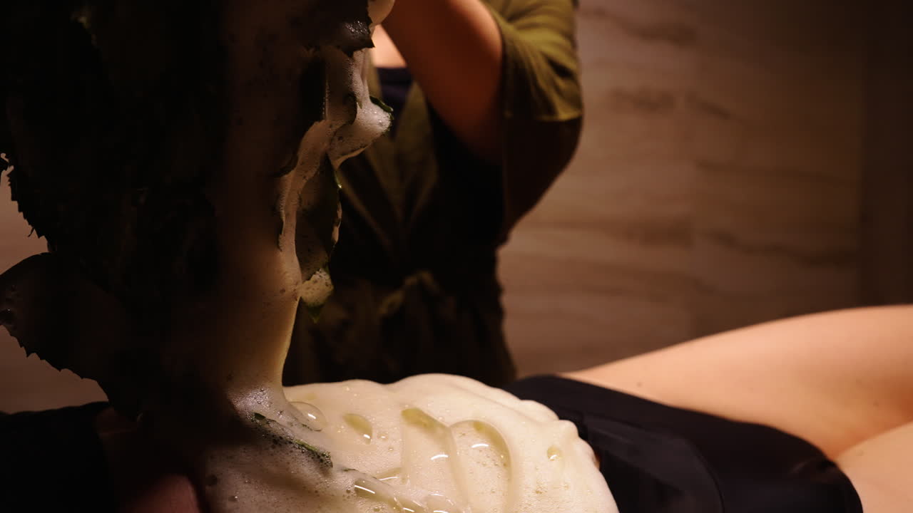 Herbal Body Treatment at a Spa