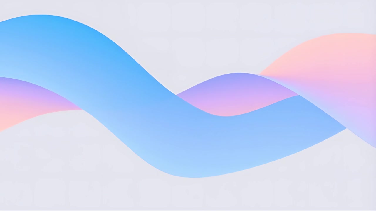 Minimal Abstract Wave Motion Background 4K