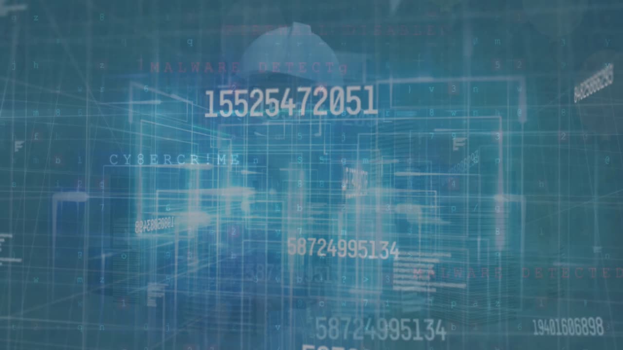 Animation of financial data processing over network of connections