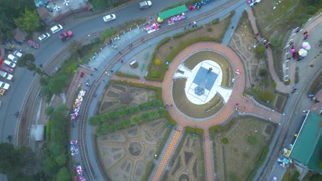 Darjeeling-landscape-Tea-Garden-and-Batasia-Loop-Darjeeling-Aerial-View-and-Toy-Train-Darjeeling