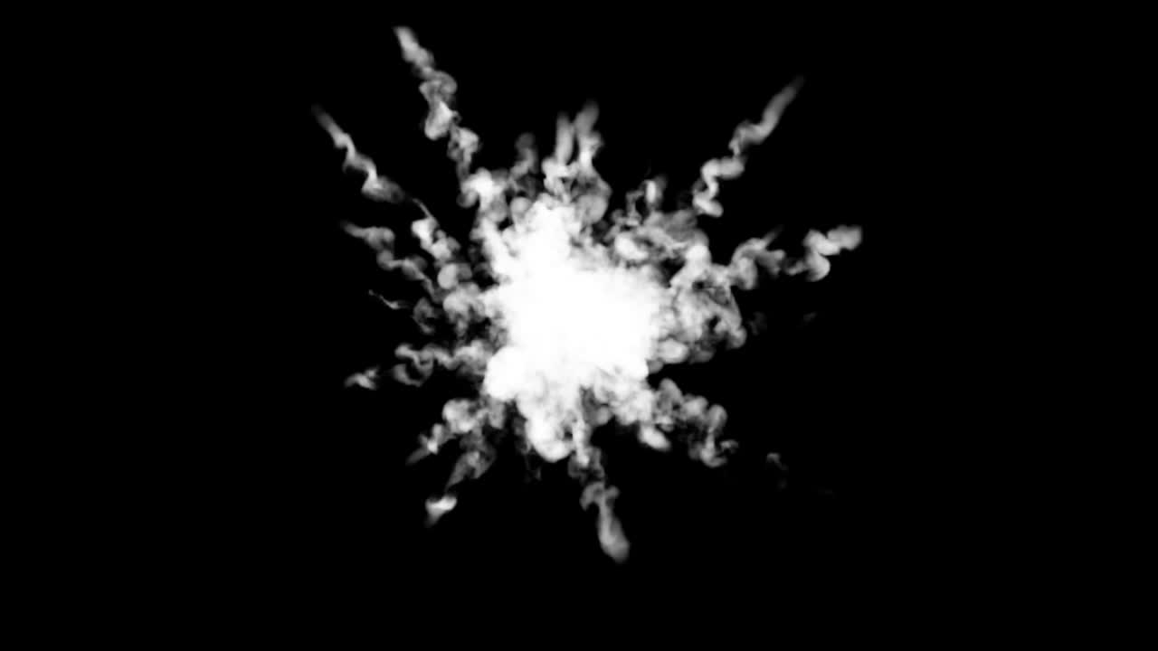 explosión de polvo rojo, luma mate 4k