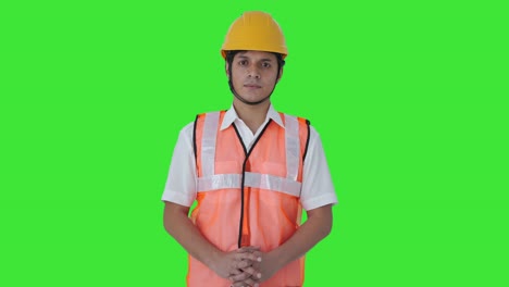 Indian-architect-looking-to-the-camera-Green-screen