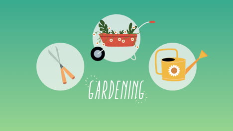 gardening tools and supplies