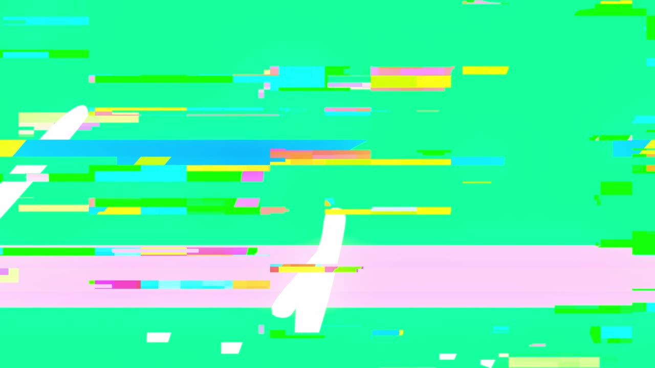 Sfondo retrò con glitch disco
