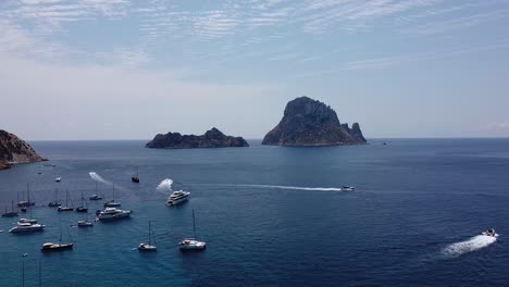 descripción general de d&#39;hort, ibiza, españa