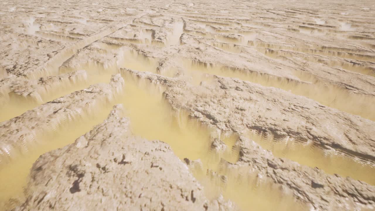 el pantano de fantasía, el barro, el lodo, el humedal, el 4k.