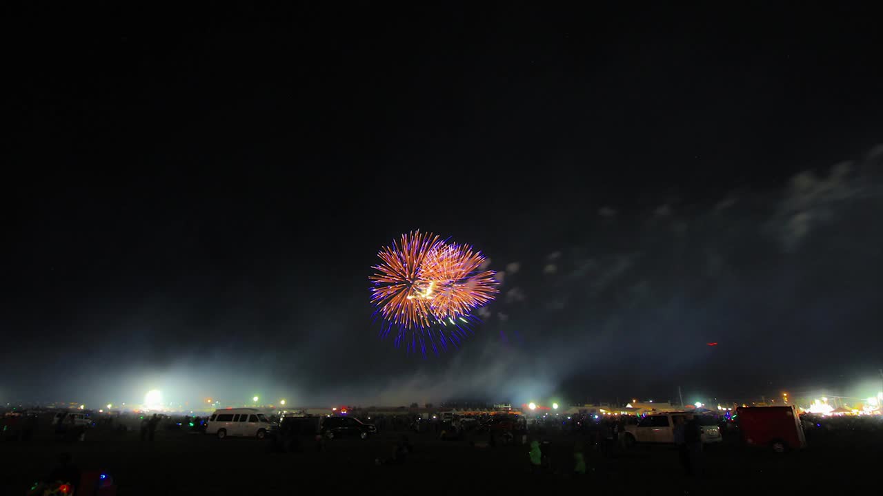 Fireworks Timelapse