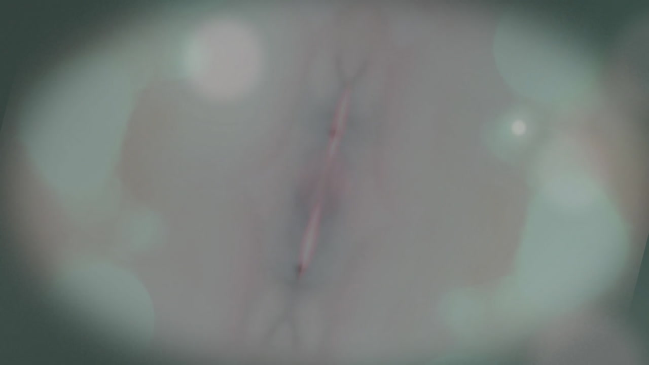 Animation of light spots over black background