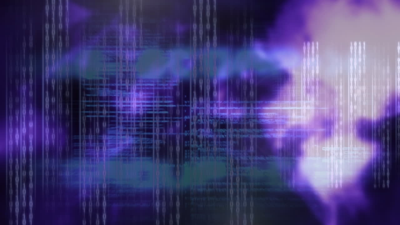 Animation of data processing over networks