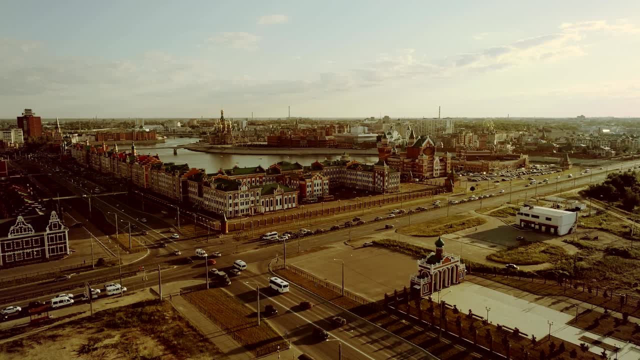 Yoshkar-Ola, Russia. Centro città.