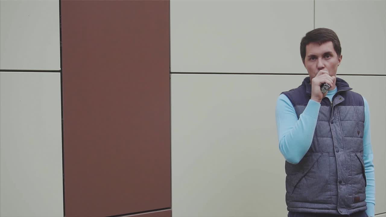 vapear al aire libre