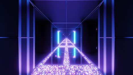 templo espacial futurista de ciencia ficción con diamantes brillantes textura navideña ilustración en 3d fondo de movimiento papel tapiz en vivo bucle de vj visual