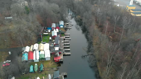 tiny cozy inlet secluded in forest outside gothenburg, with tiny cute sheds