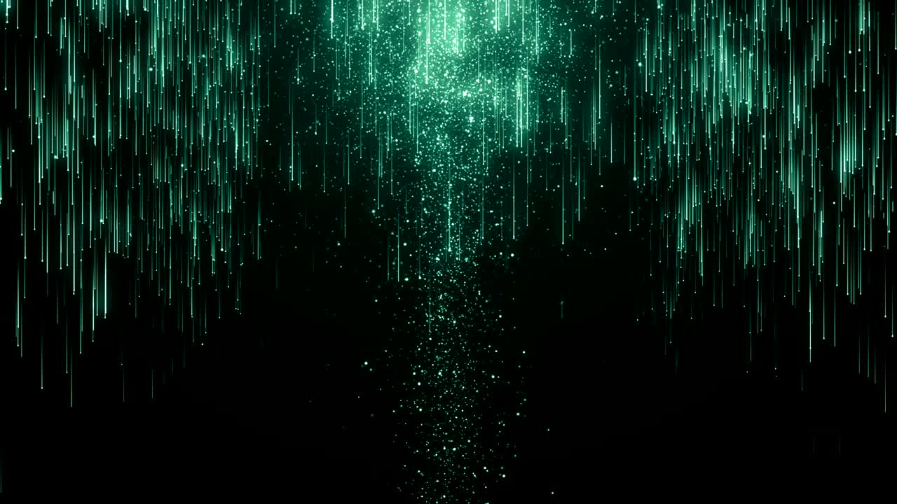Particles dust abstract light bokeh motion titles cinematic background loop