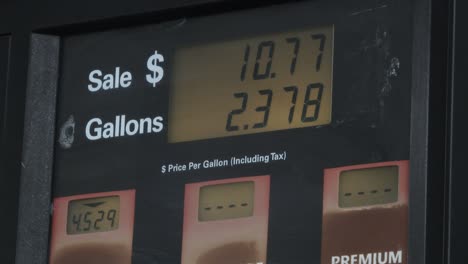 record high gas prices fill up