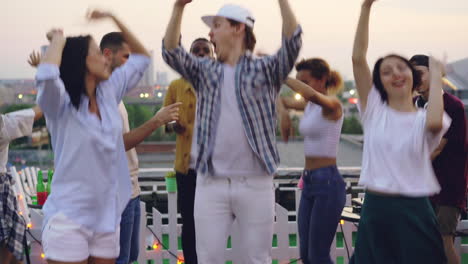 rooftop party fun