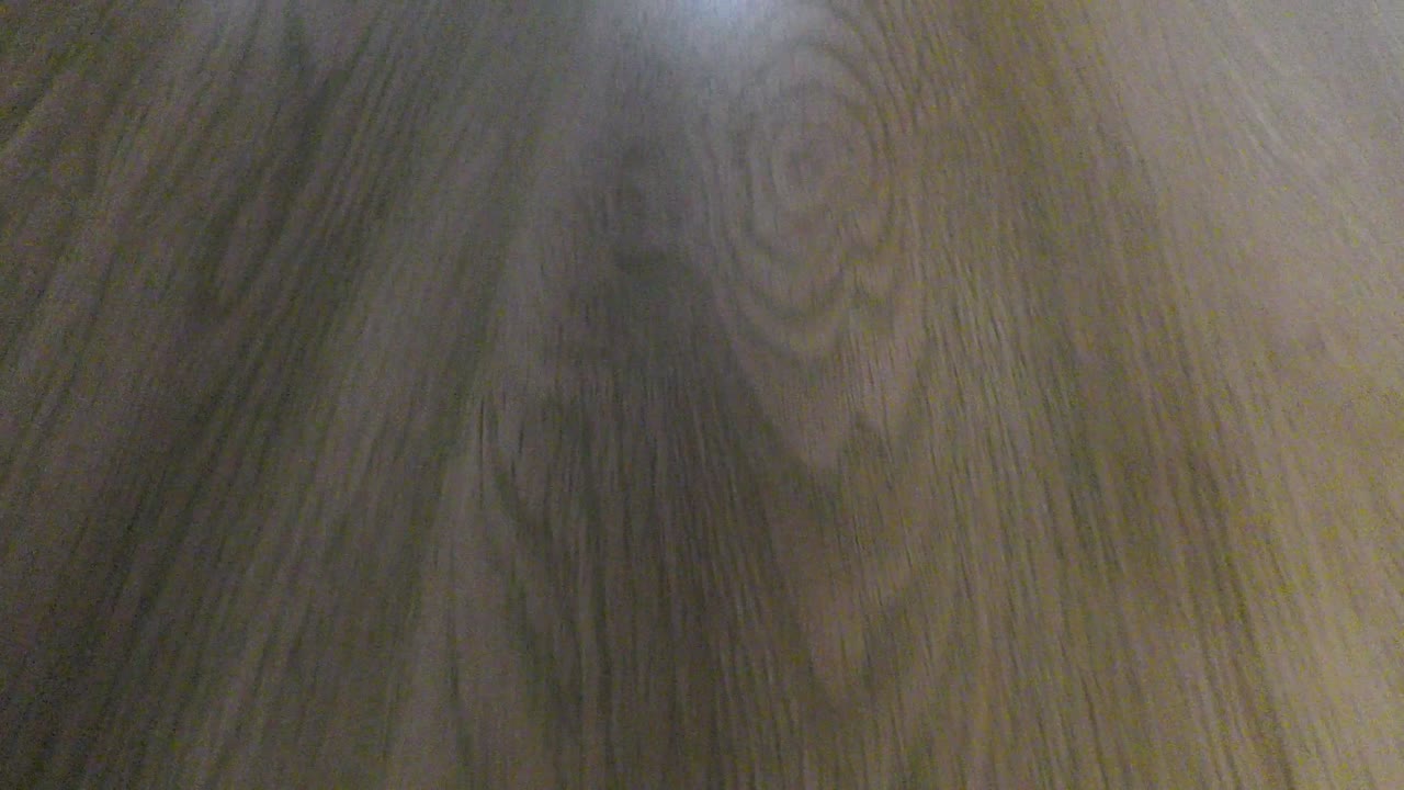 Wood floor and flooring with going over it in forward direction