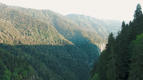 mountain valley scenery