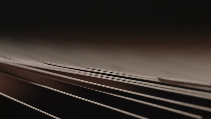 Macro of Card Pyramid in 4K