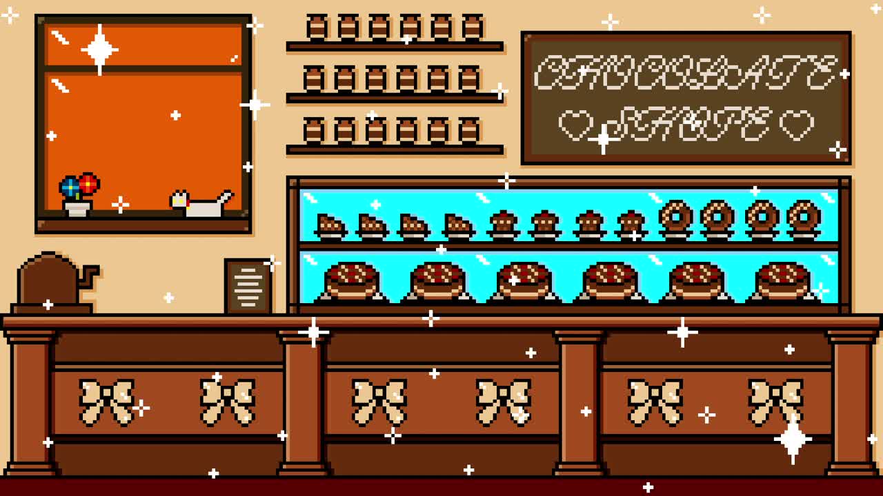 Pixel chocolate Shop Looping animated background. 1080p (2).mp4