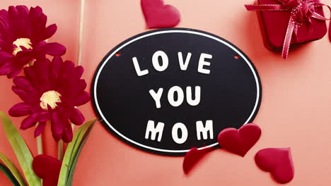 love you mom sign