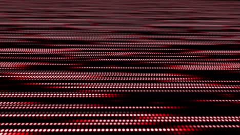 animación de puntos línea cibernética gráficos de movimiento