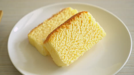 light cheese cake in japanese style