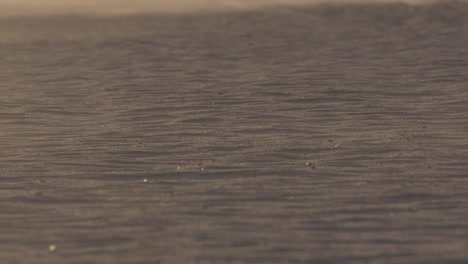 wind-blown snow surface