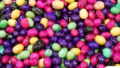 aceitunas variadas y coloridas