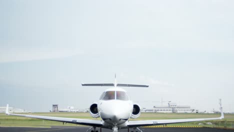 private jet at terminal 4k