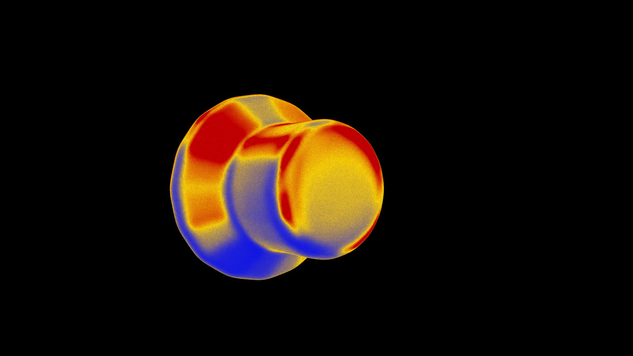 Icona animata di altoparlante del volume termico che emette onde sonore.