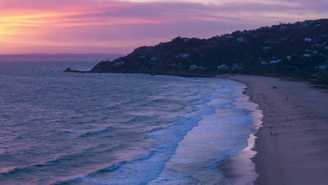 Hermoso-Y-Colorido-Timelapse-Al-Atardecer-En-Zahara-De-Los-Atunes,-Tarifa