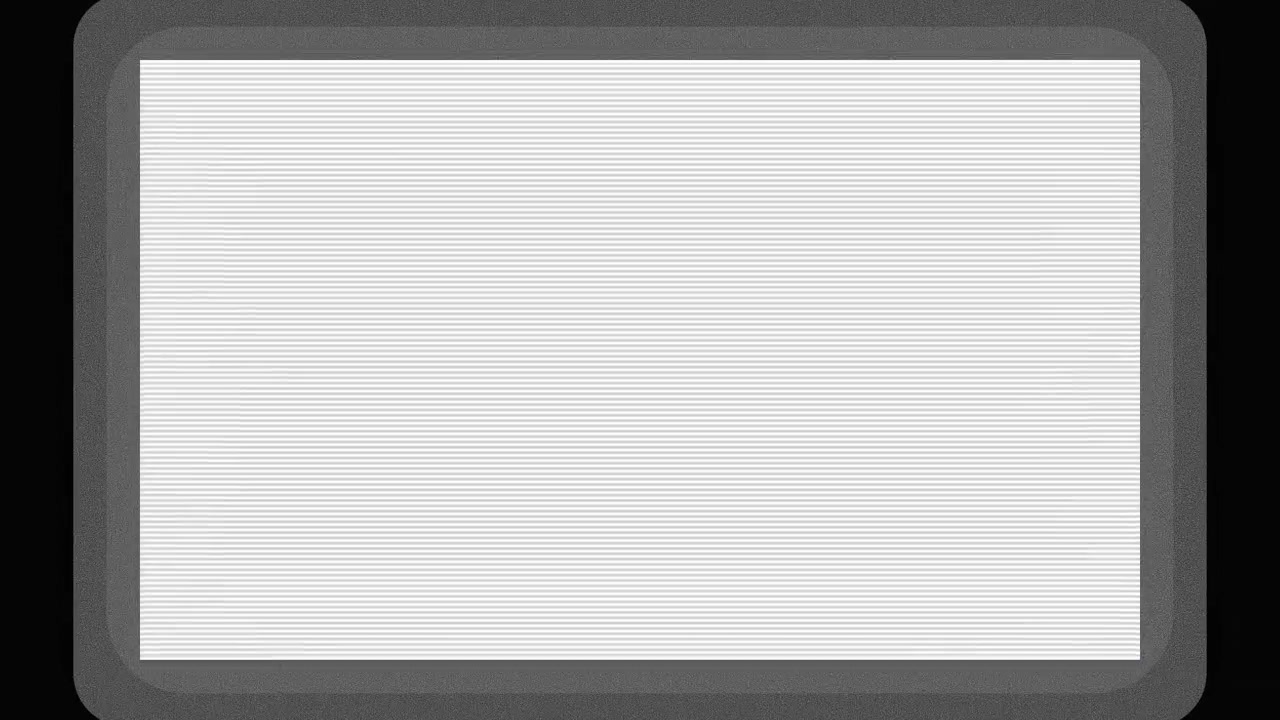 Vintage Television Screen with Static Noise and Glitch Effects