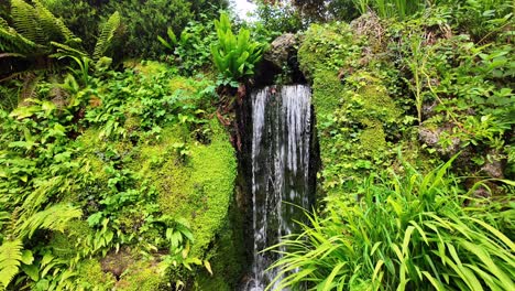 Irlanda-Lugares-épicos-Cascadas-Ornamentales-En-Powerscourt-Wicklow-Impresionantes-Hermosos-Jardines-Un-Hermoso-Jardín