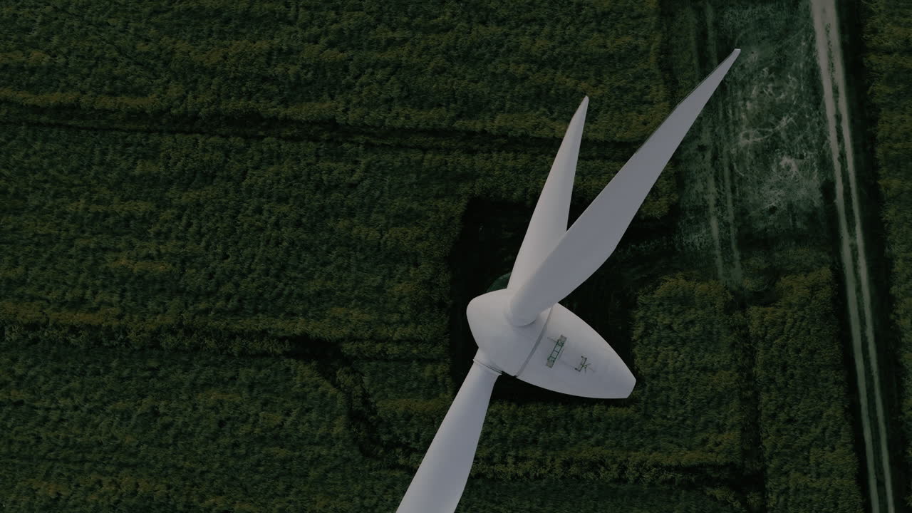 Wind Turbine in a Field