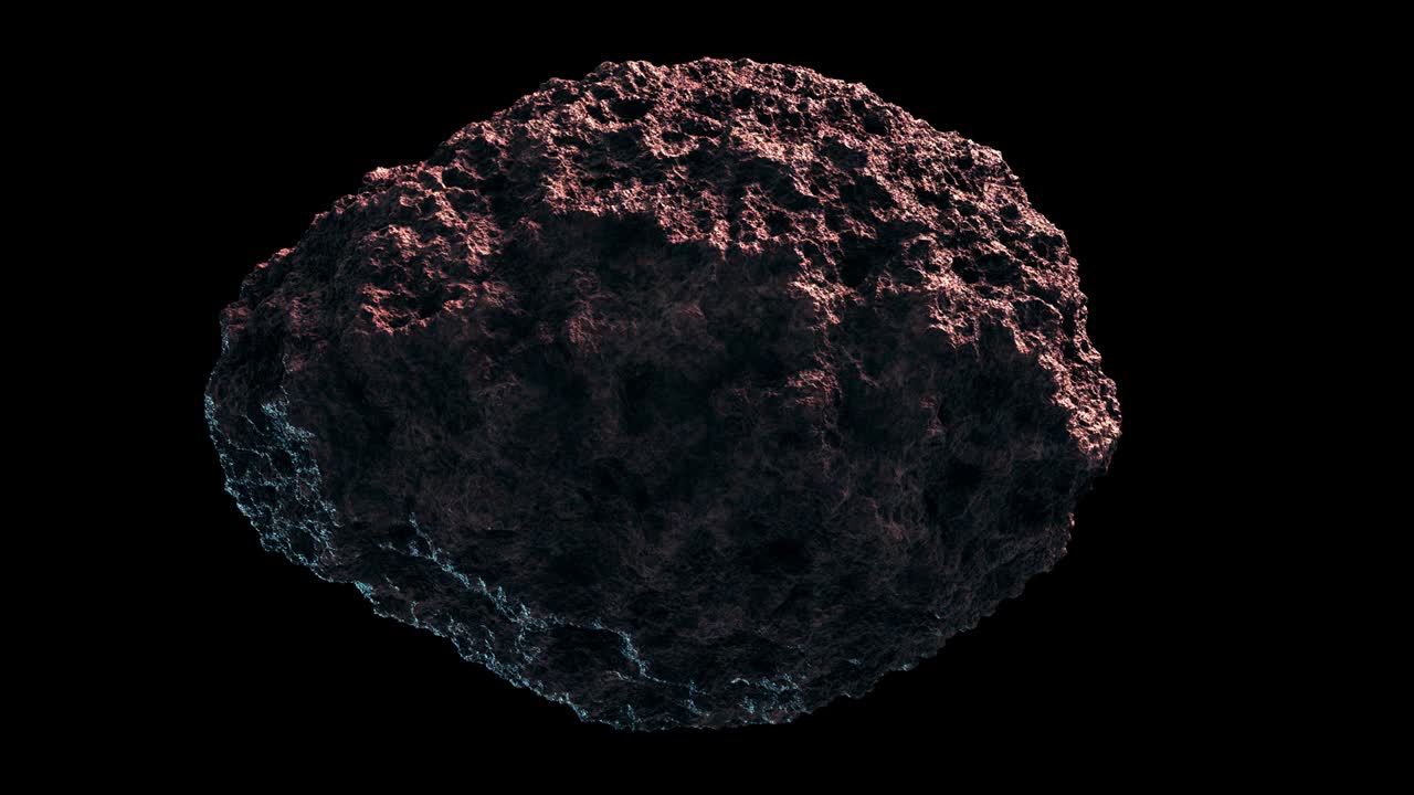 asteroide giratorio con canal alfa con capacidad de bucle