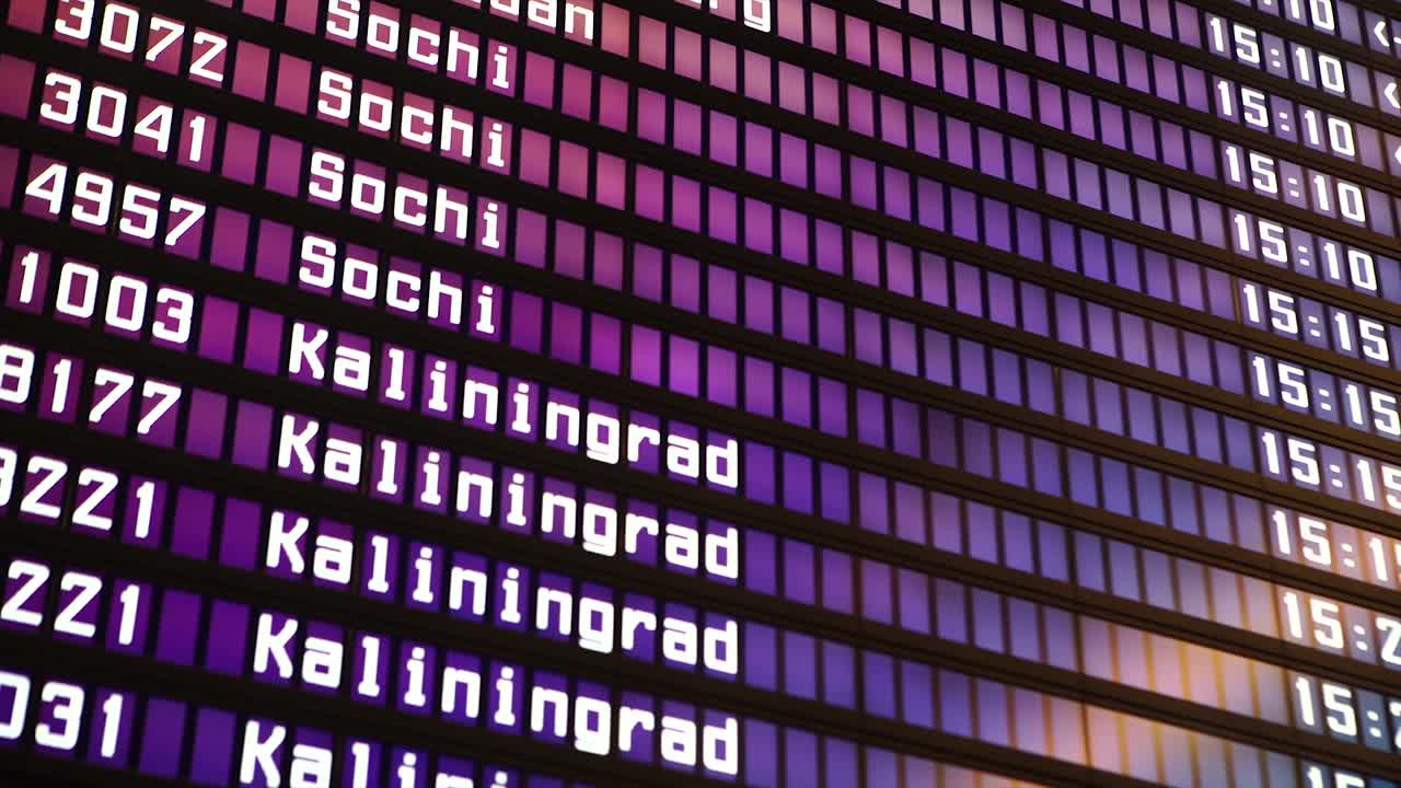 junta de llegada o salida del aeropuerto