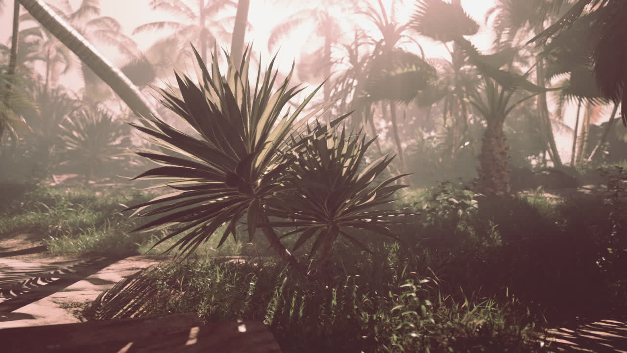 조용한 열대 정글