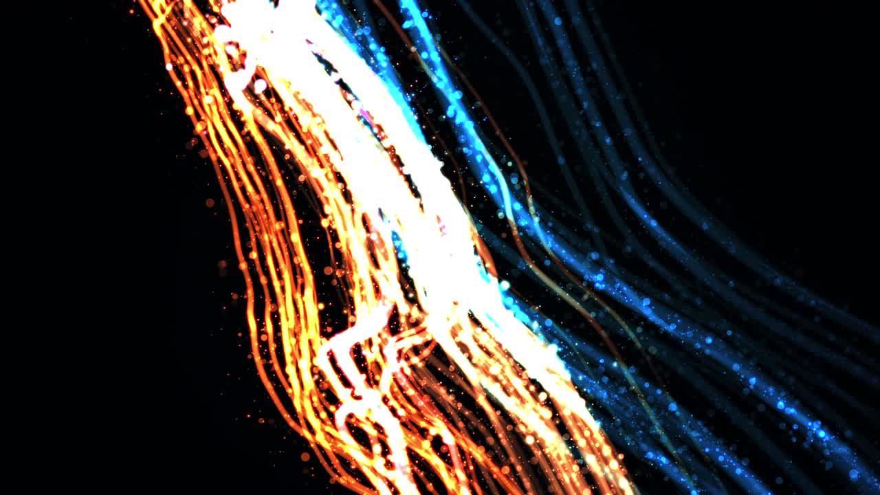 líneas de partículas de fondo 4k