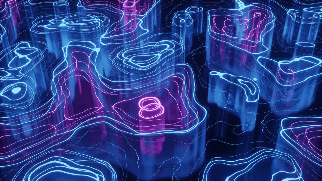 hermoso telón de fondo de arte retro de neón