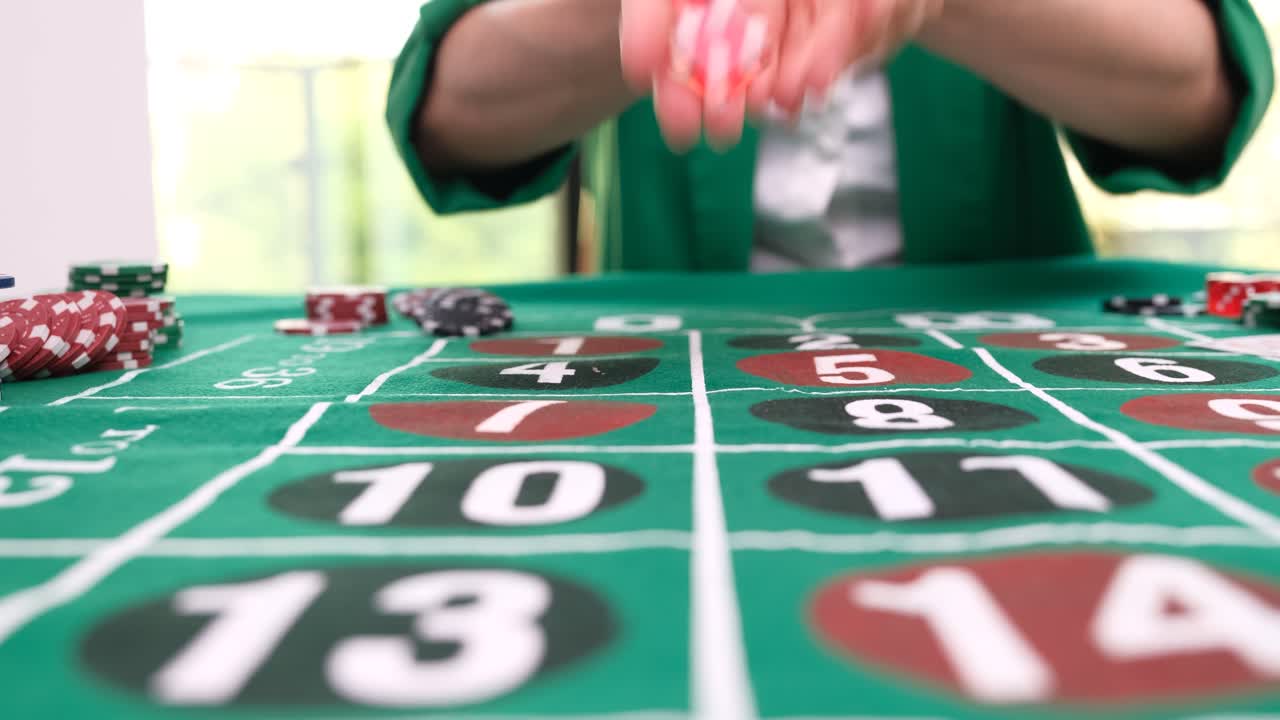 Playing Craps at the Casino