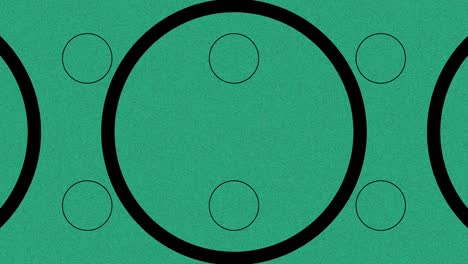cuadrícula de fondo abstracta con círculos versión a 28