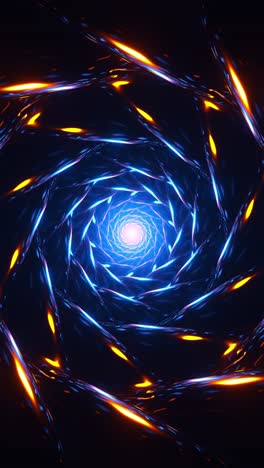 portal to the chromatic dimension. vertical looped animation