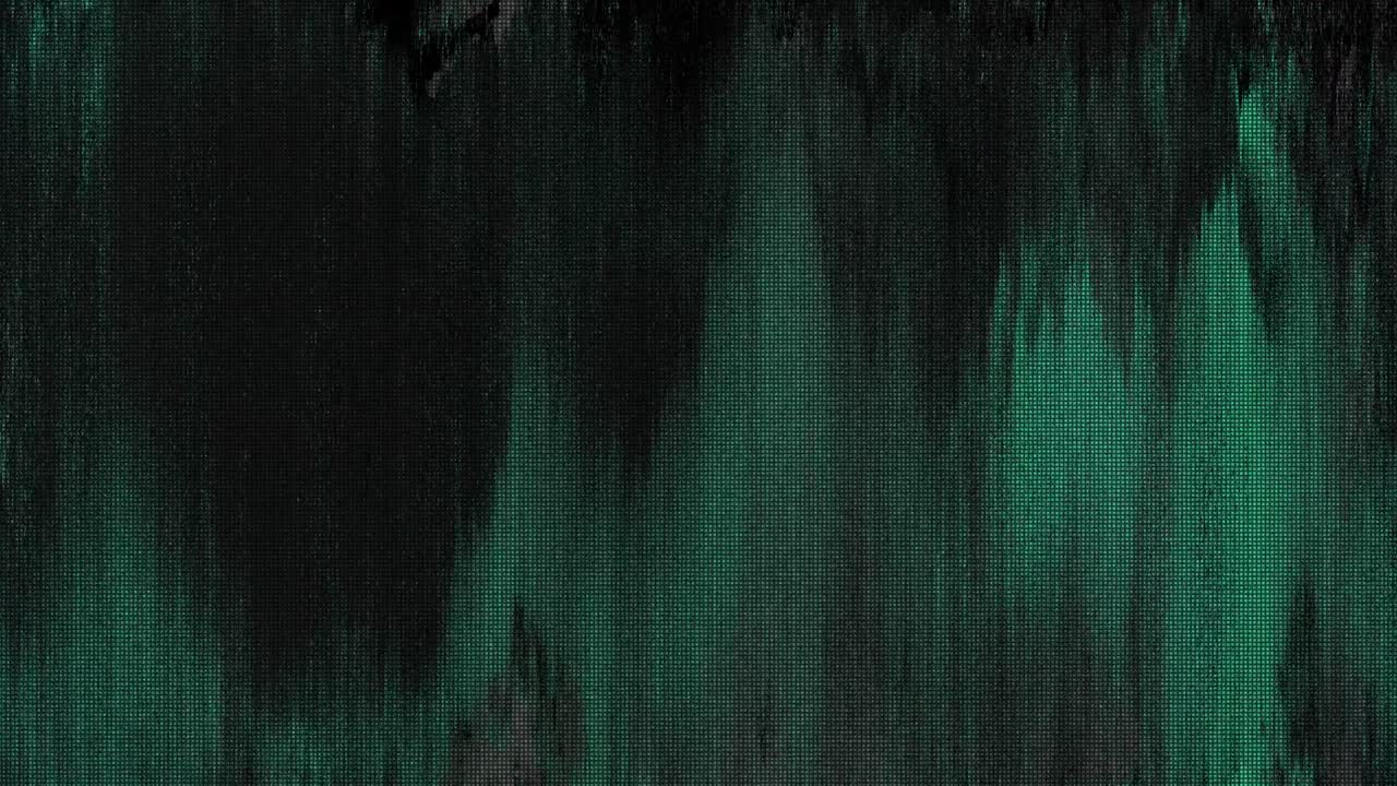 diseño único abstracto animación digital ruido de píxeles error de fallo daño de video