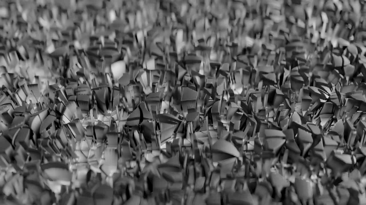 추상적인 외계인 텍스처, 4k cgi 애니메이션