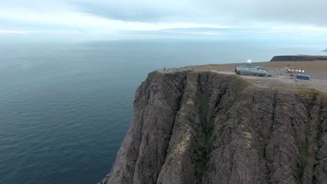 Cabo-Norte-(Nordkapp)-En-El-Norte-De-Noruega.