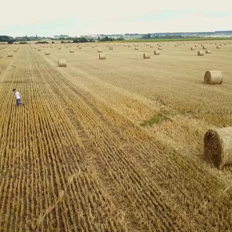 Little Boy In Field