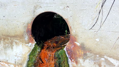 drenaje de escorrentía de agua en los ángeles, california